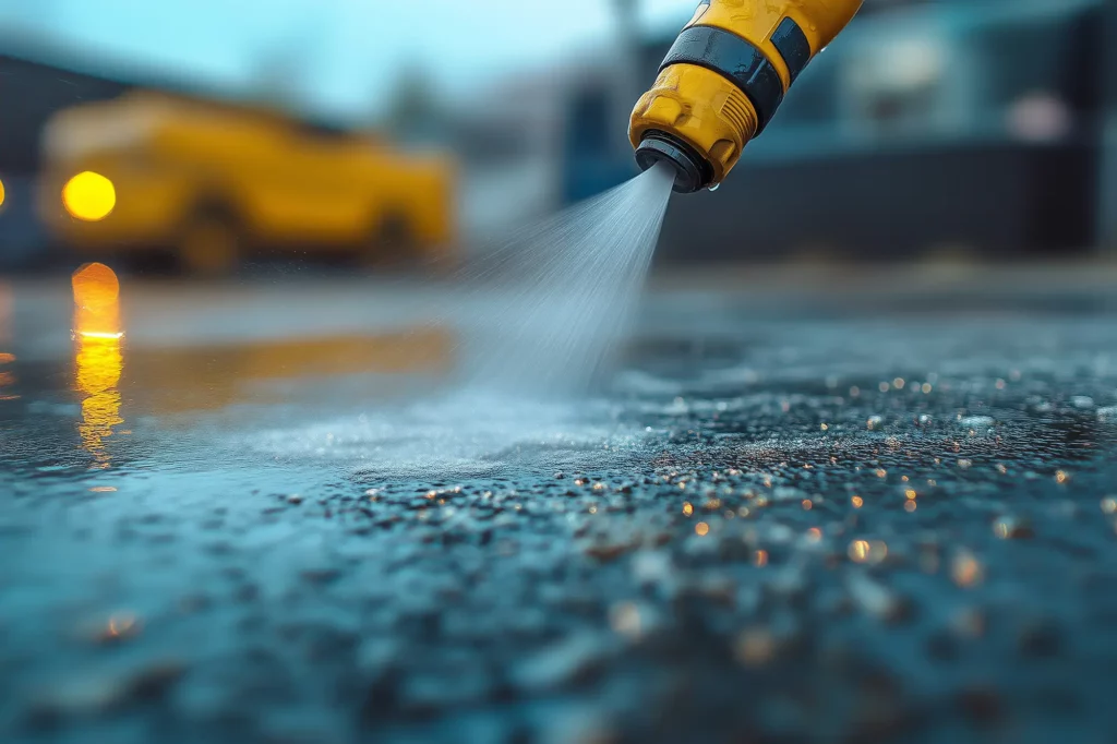 Professionele betonreiniging West-Vlaanderen door Moshero