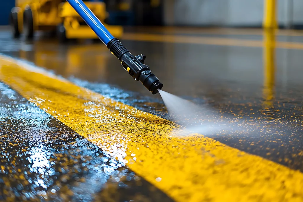 Professionele betonreiniging West-Vlaanderen door Moshero